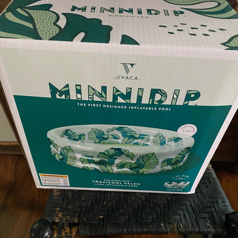 Minnidip Pool. New. Never opened.